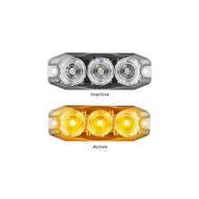 LED Autolamps 120033AM Amber Emergency Lamp SAEJ595 Class 1 - Each